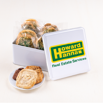 Howard Hanna Logo Tin 12 cookies - Carolina Cookie Company