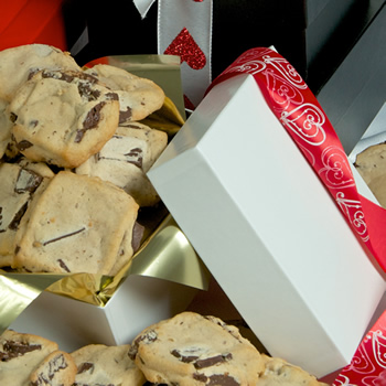Delicous cookie wrapped for gift by Carolina cookie