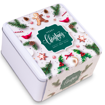 Get into the swing of the holidays with our Pine & Gingerbread Christmas Cookie Gift Tin featuring up to 2 dozen gourmet cookies in either one of your favorite flavors or choice of assortment.